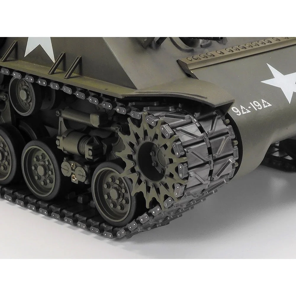 Tamiya 56048 1/16 M4 Sherman 105mm Howitzer RC Tank - Image 11