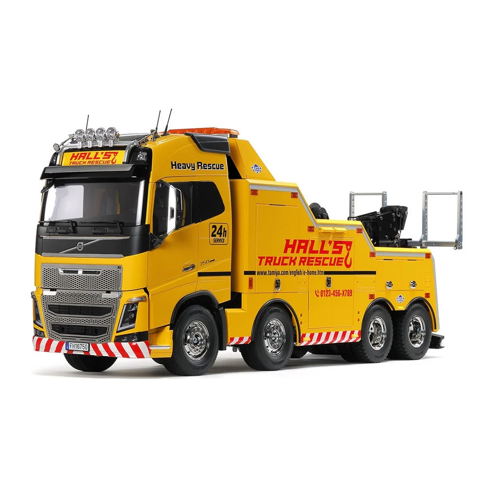 Tamiya 56362 1/14 Volvo FH16 Globetrotter 750 8x4 RC Tow Truck - Image 2