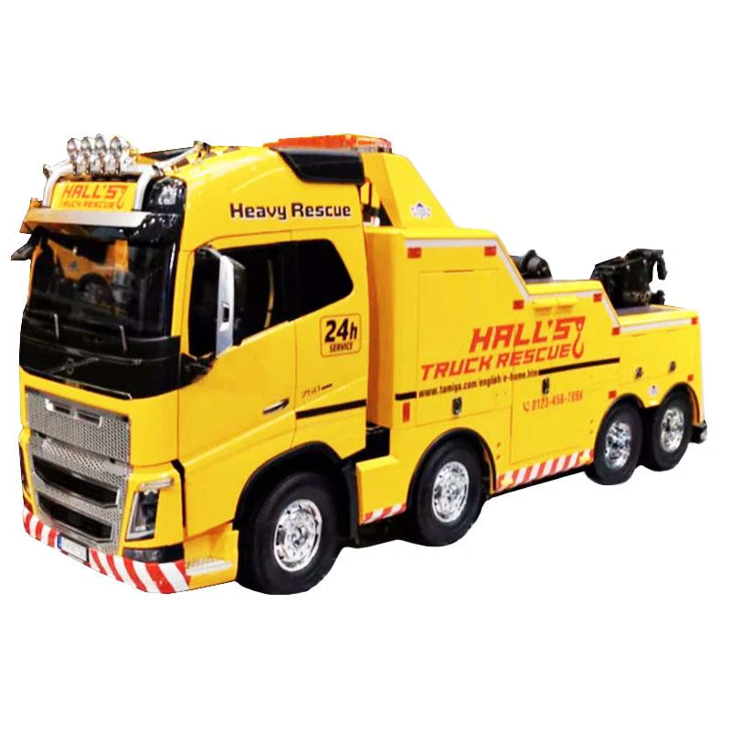 Tamiya 56362 1/14 Volvo FH16 Globetrotter 750 8x4 RC Tow Truck - Image 21