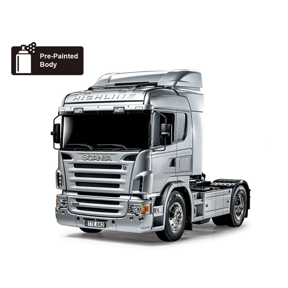 Tamiya 56364 Scania R470 1/14 Radio Controlled Truck Kit (Silver Edition) - Image 3