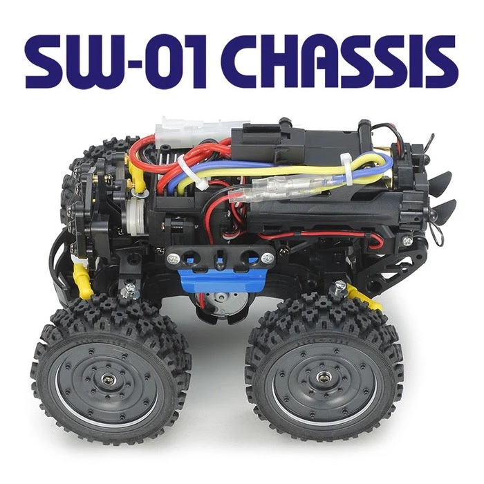 Tamiya 57412 1/24 Mudmad Comical RC Buggy Kit (SW-01 Chassis) - Image 5
