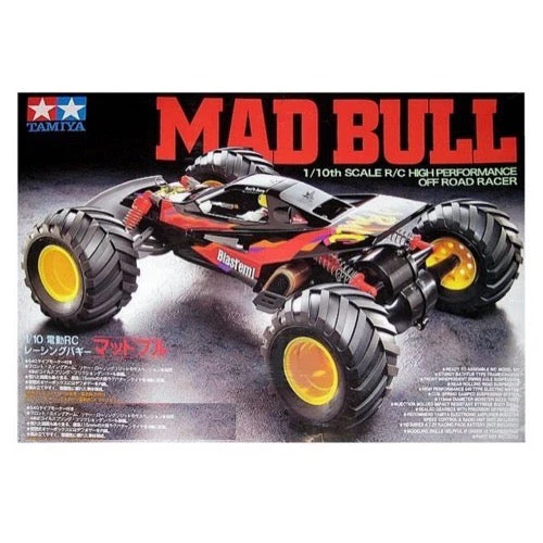 Tamiya 58205 Mad Bull 1/10 2WD Off Road RC Kit