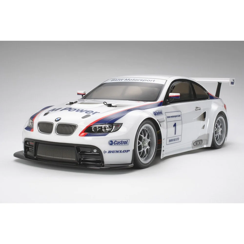 Tamiya 58449 1/10 BMW M3 GT2 2009 (TT-01E) Including LED Light Unit
