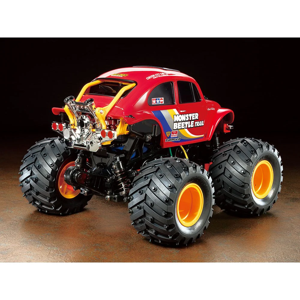 Tamiya 58672 Monster Beetle Trail 4WD RC Assembly Kit 1/14 GF-01TR Chassis with ESC - Image 3