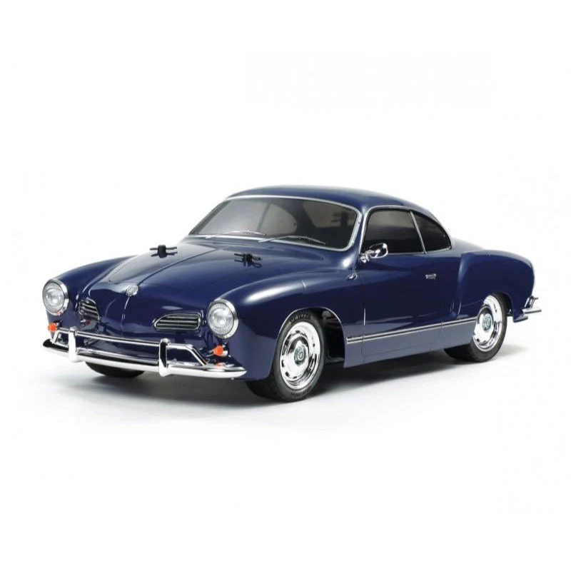 Tamiya 58677 1/10 Volkswagen Karmann Ghia RC Car Kit (M-06 Chassis) - Image 2