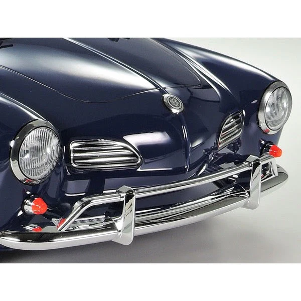 Tamiya 58677 1/10 Volkswagen Karmann Ghia RC Car Kit (M-06 Chassis) - Image 6
