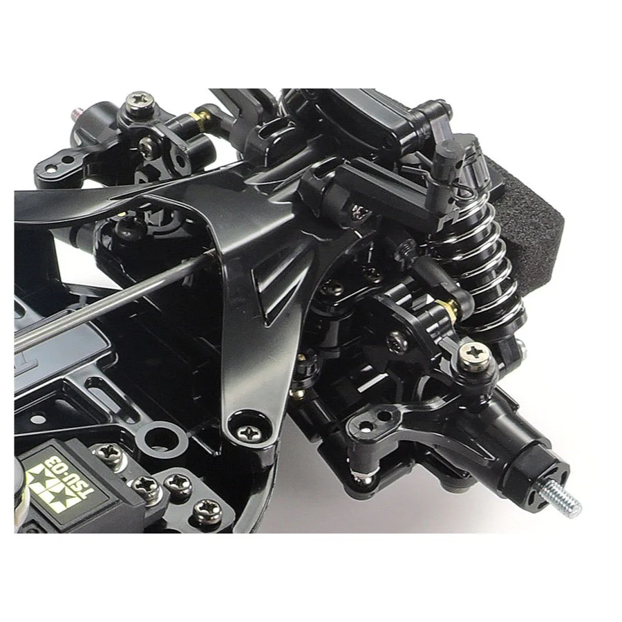 Tamiya 58677 1/10 Volkswagen Karmann Ghia RC Car Kit (M-06 Chassis) - Image 7