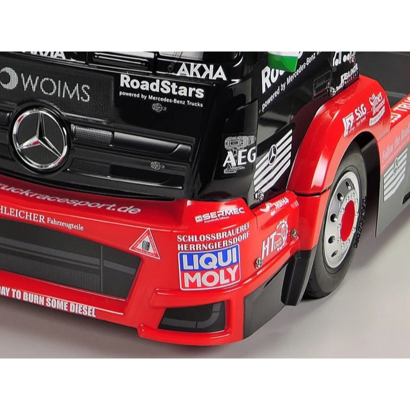 Tamiya 58683 1/14 Tankpool 24 Racing Mercedes Benz Actors MP4 RC Truck (TT-01 Type E Chassis) - Image 4