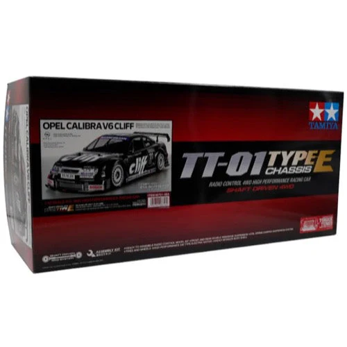 Tamiya 58701A 1/10 Opel Calibra V6 Cliff TT-01 Type-E On-Road RC Car Kit - Image 11