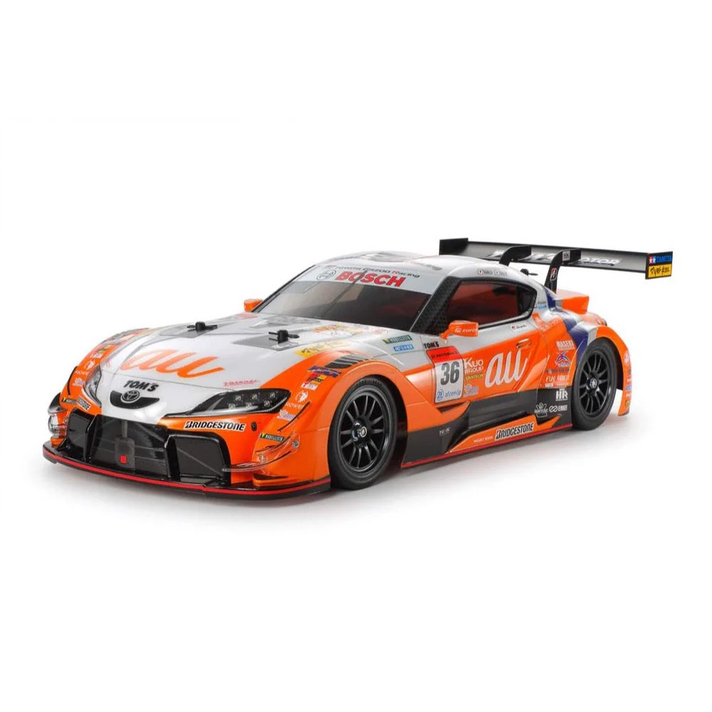 Tamiya 58703 1/10 Toms Toyota GR Supra GT500 TT-02 On-Road RC Kit - Image 2