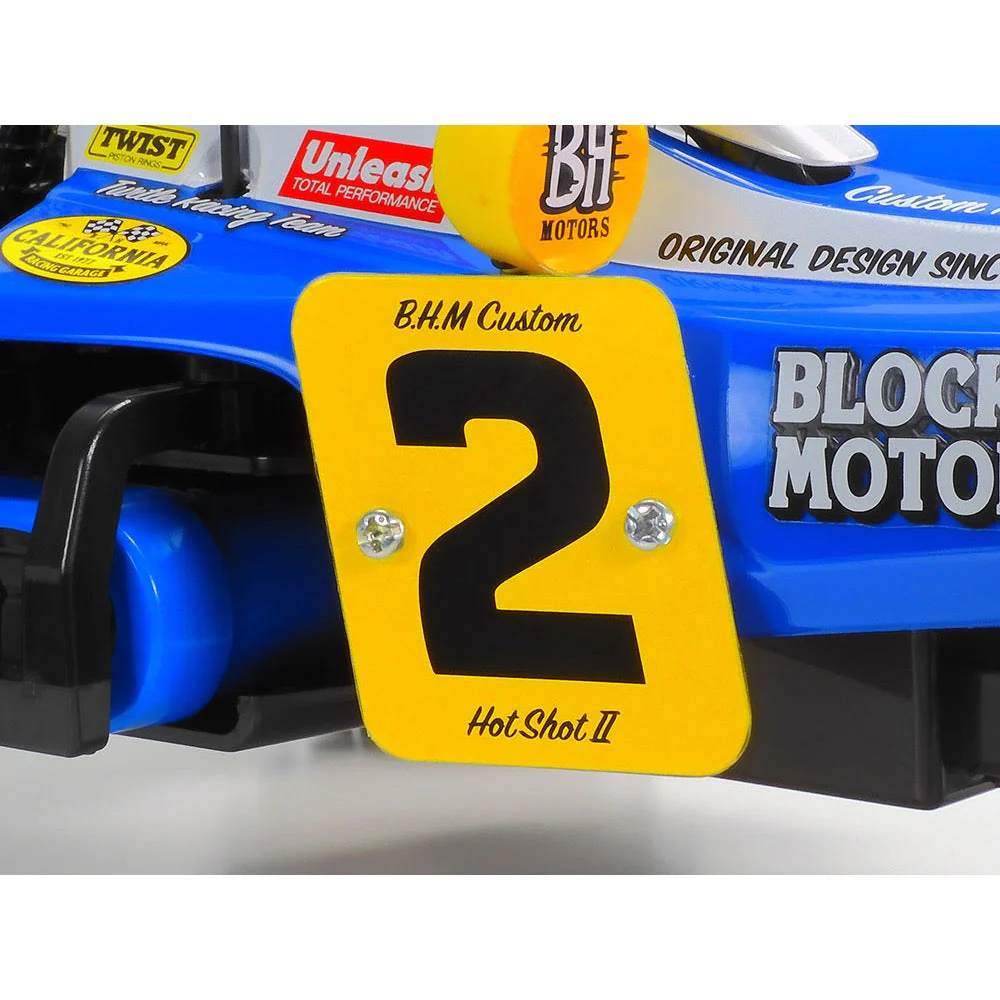 Tamiya 1/10 Hotshot II Blockhead Motors 4WD RC Kit 58710A - Image 4