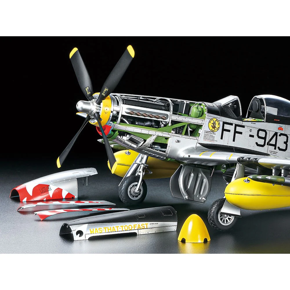 Tamiya 60328 1/32 F-51D Mustang North American Korean War - Image 4