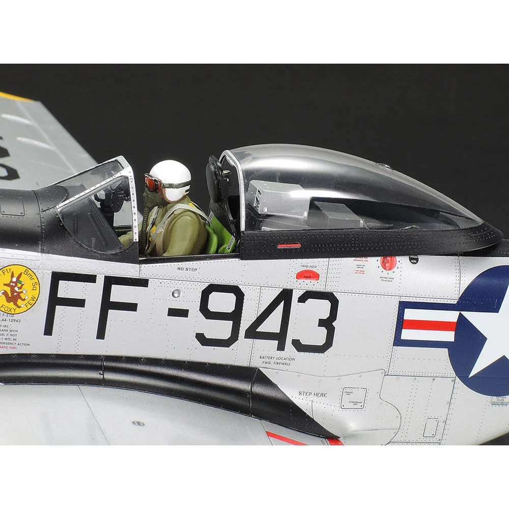 Tamiya 60328 1/32 F-51D Mustang North American Korean War - Image 6