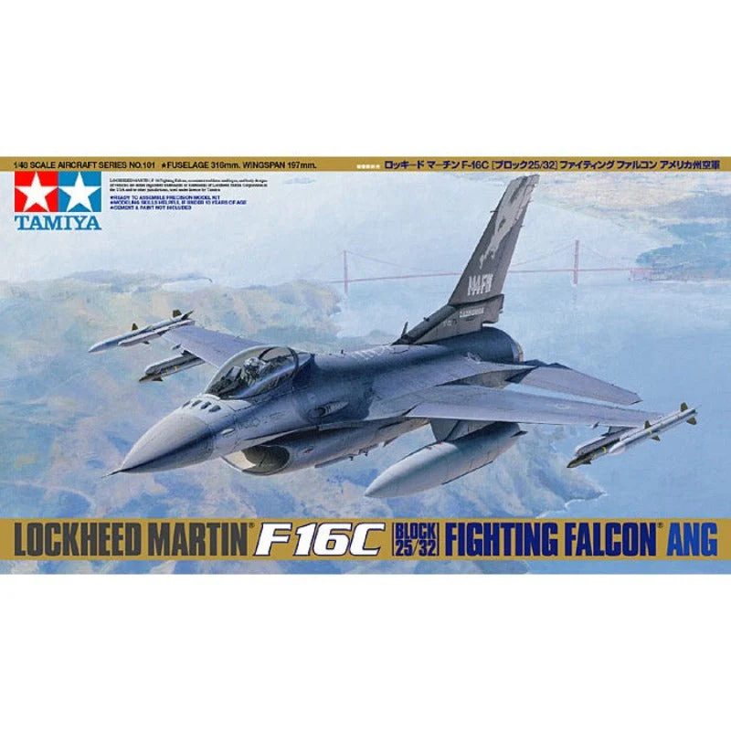 Tamiya 61101 1/48 Lockheed Martin F-16C (Block 25/32)