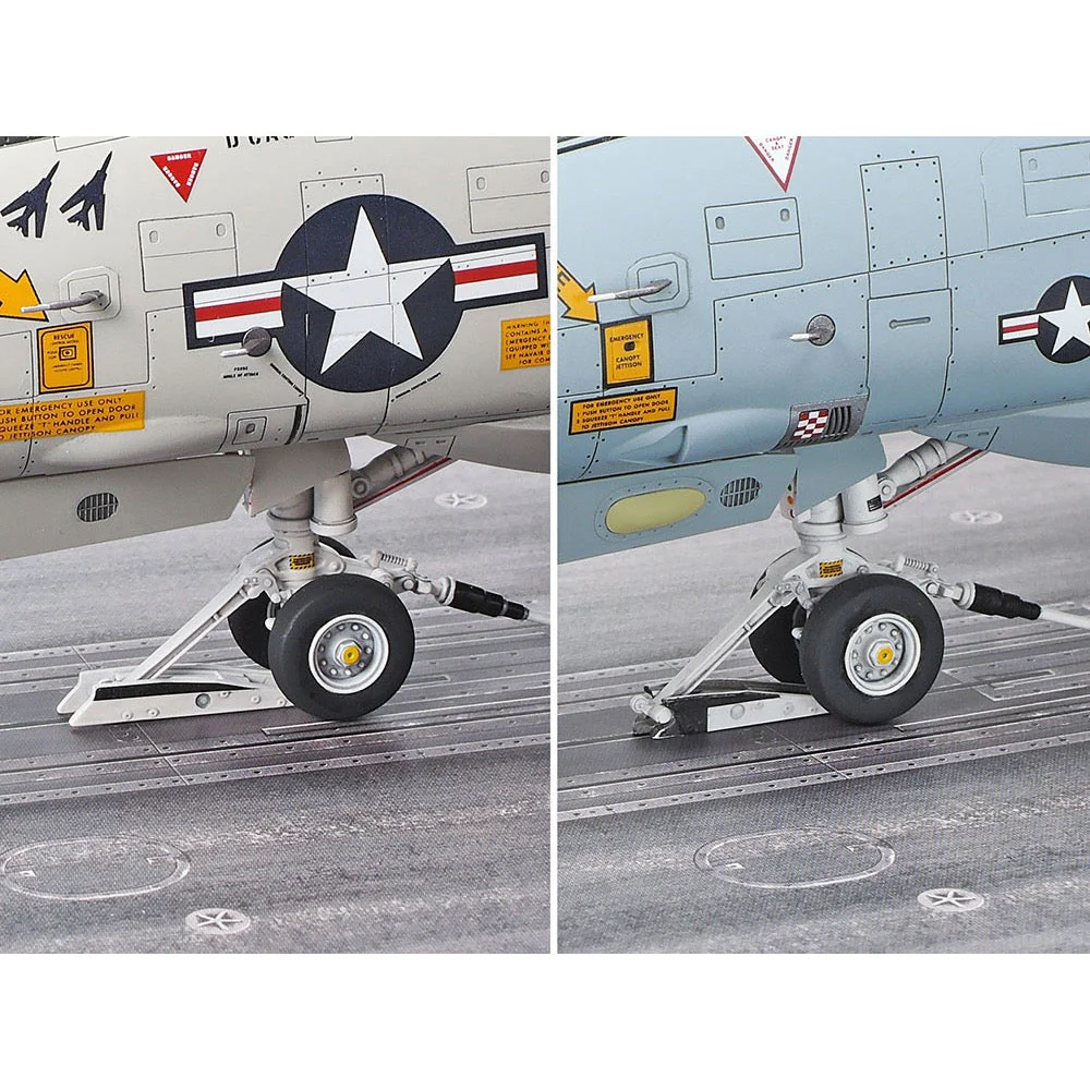 Tamiya 61122 1/48 Grumman F-14A Tomcat Late Model Carrier Launch Set - Image 11