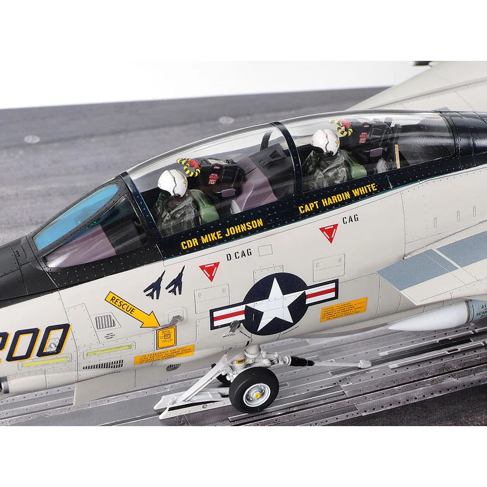 Tamiya 61122 1/48 Grumman F-14A Tomcat Late Model Carrier Launch Set - Image 12