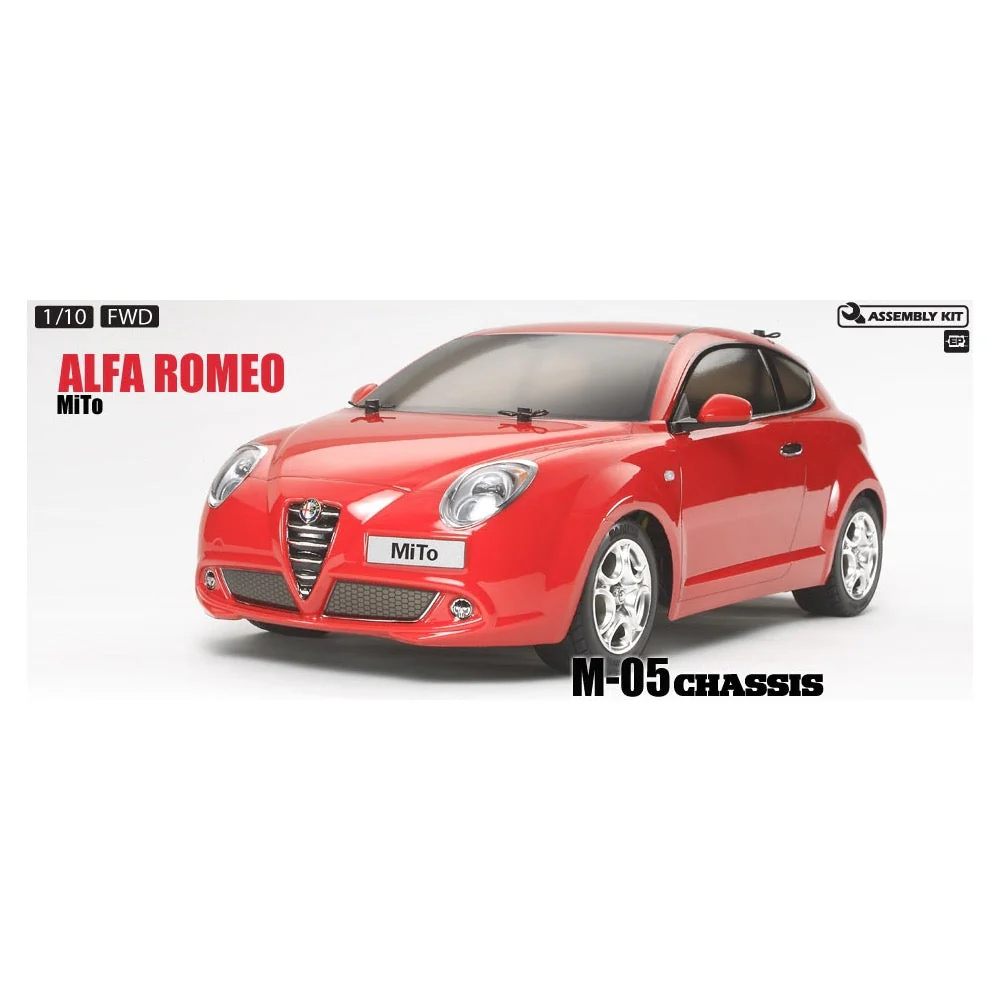 Tamiya 58453 Alfa Romeo Mito M-05 On-Road RC Kit - Image 2