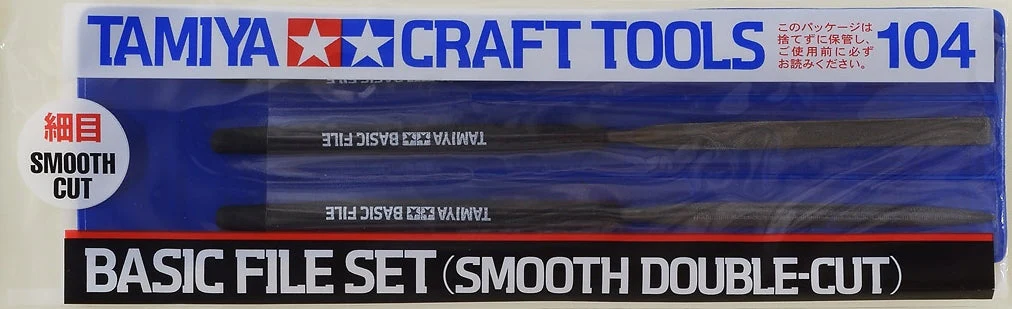 Tamiya 74104 Basic File Set Smooth - Image 2