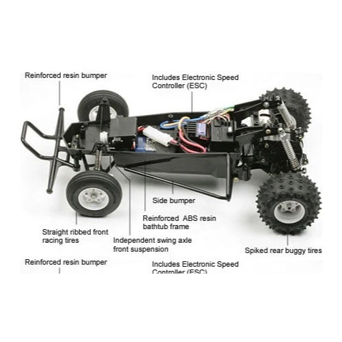 Tamiya S0335050 Chassis (Hornet/Grasshopper) - Image 2