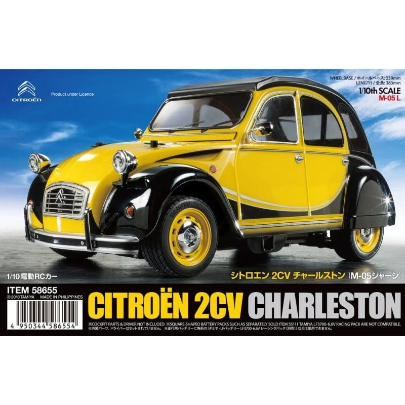 Tamiya 58655 Citroen 2CV Charleston 1/10 M-05 Chassis - Image 2