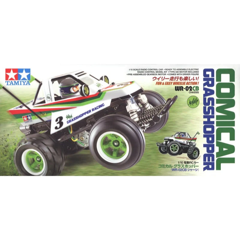 Tamiya 58662 Comical Grasshopper 2WD 1/10 WR-02CB Chassis - Image 18