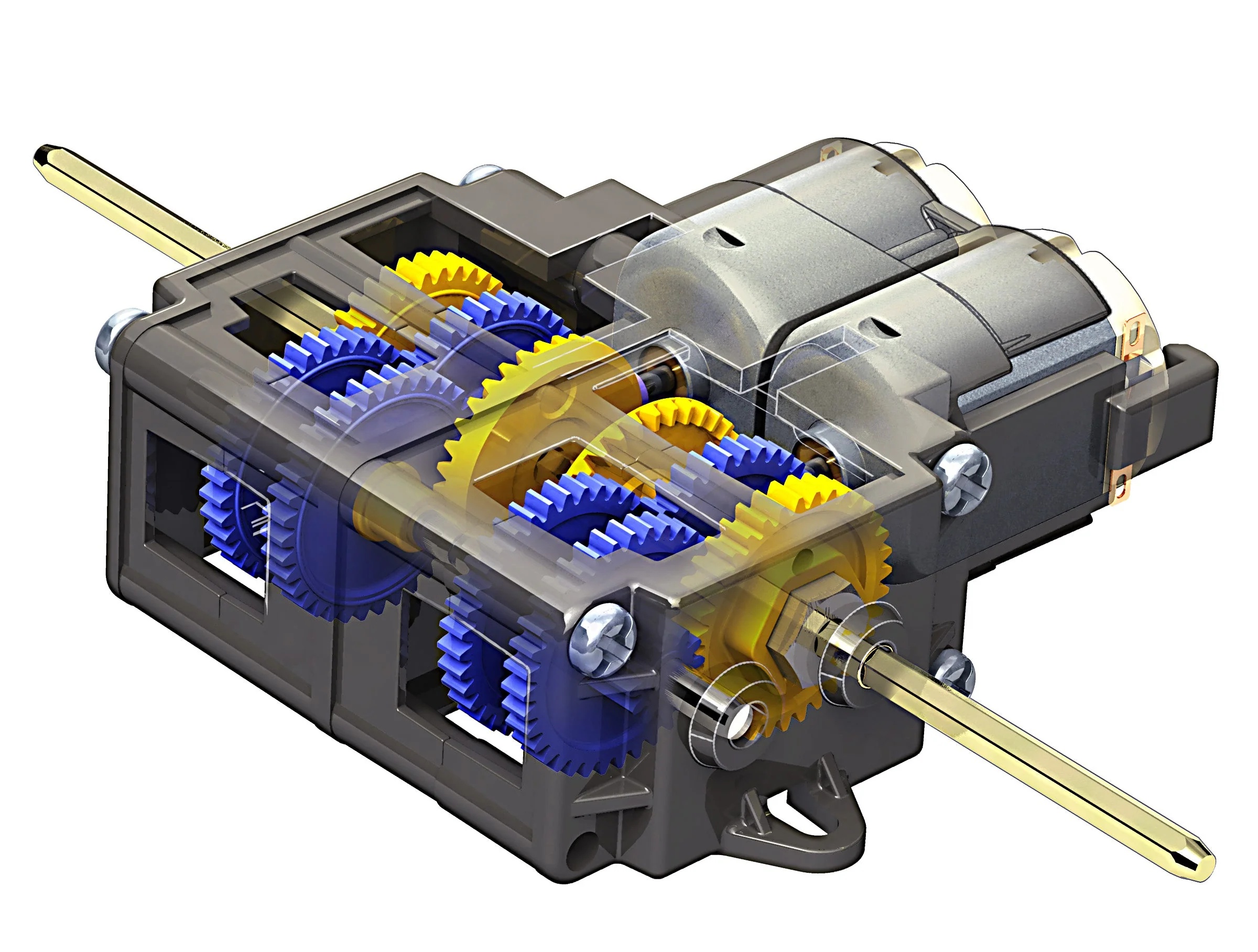 Tamiya 70168 Double Gear Box 4 Speed - Image 2