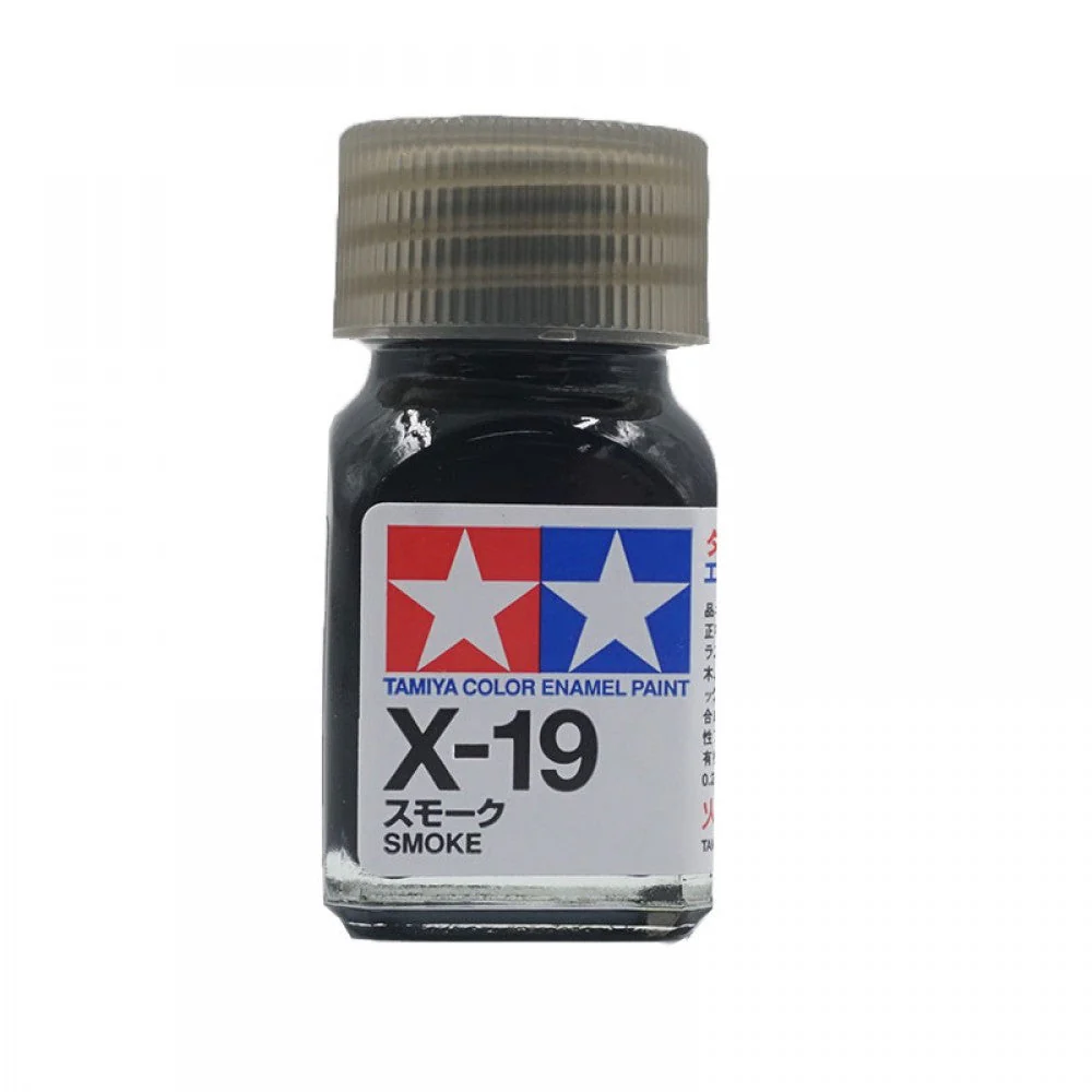 Tamiya 80019 Enamel Paint X-19 Gloss Smoke 10ml