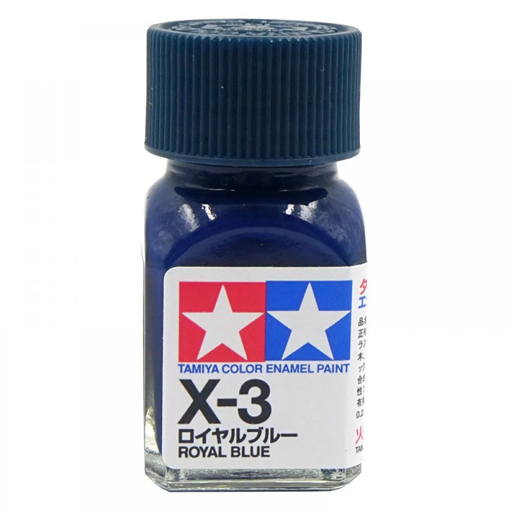 Tamiya 80003 Enamel Paint X-3 Gloss Royal Blue 10ml