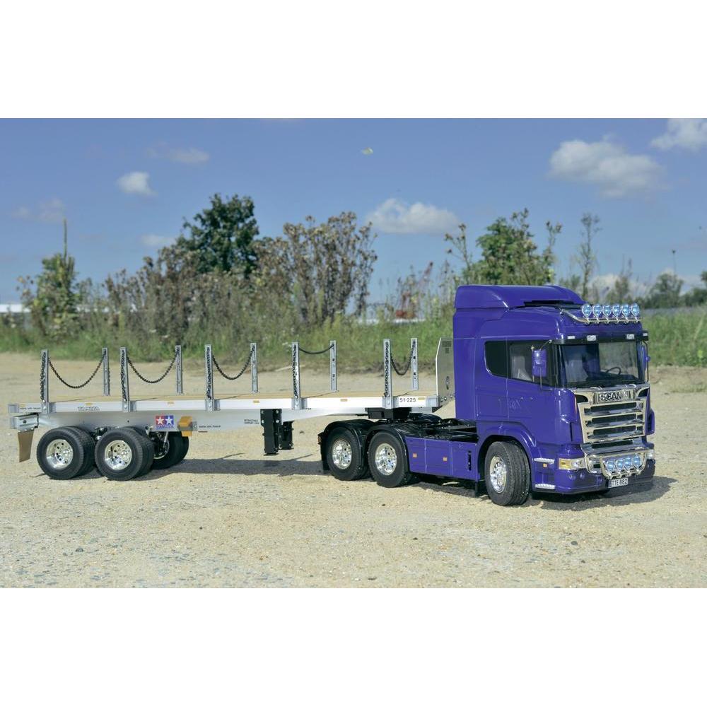 Tamiya 56306 Flatbed Semi-Trailer for 1/14 Radio Controlled Truck Kit - Image 3