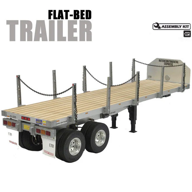 Tamiya 56306 Flatbed Semi-Trailer for 1/14 Radio Controlled Truck Kit - Image 8