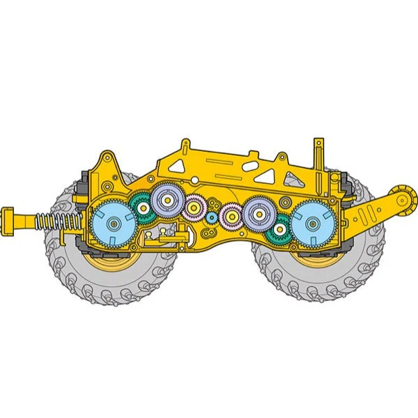 Tamiya 58622 Heavy Dump Truck GF01 1/24 RC Off Road Kit - Image 17