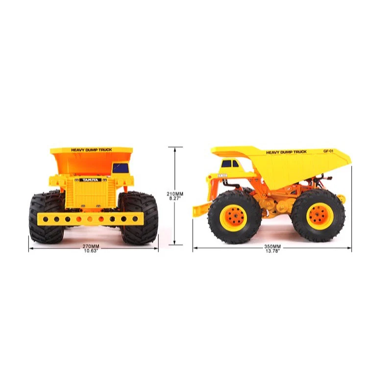 Tamiya 58622 Heavy Dump Truck GF01 1/24 RC Off Road Kit - Image 18