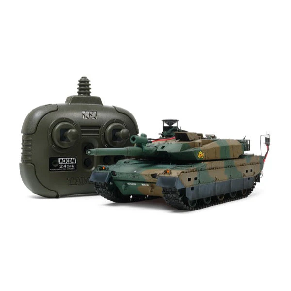 Tamiya 48215 JGSDF Type 10 Tank 1/35 with Control Unit