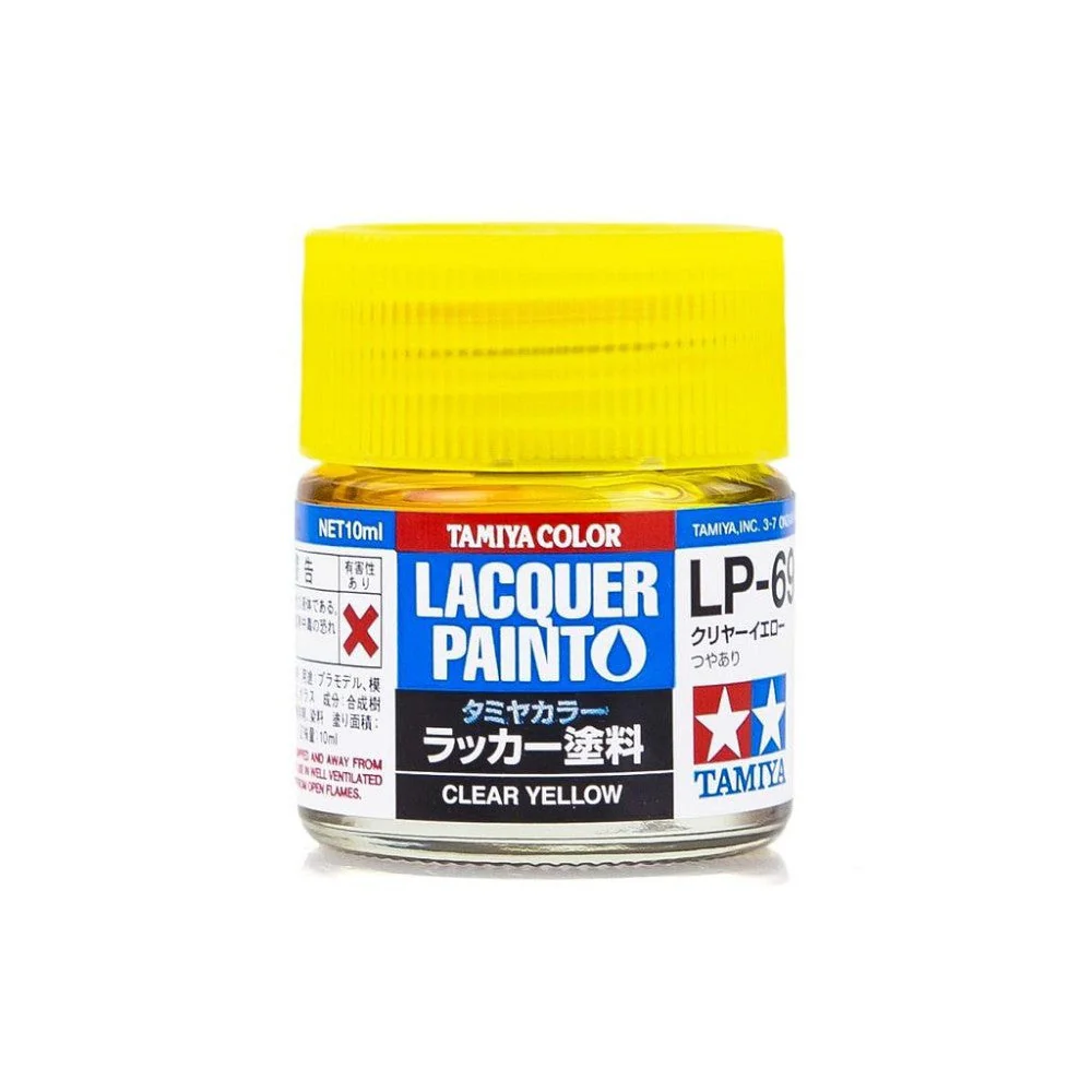 Tamiya 82169 Lacquer Paint LP-69 Clear Yellow (10ml)