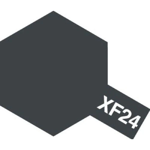Tamiya 81724 Acrylic Paint XF-24 Flat Dark Grey 10ml - Image 2