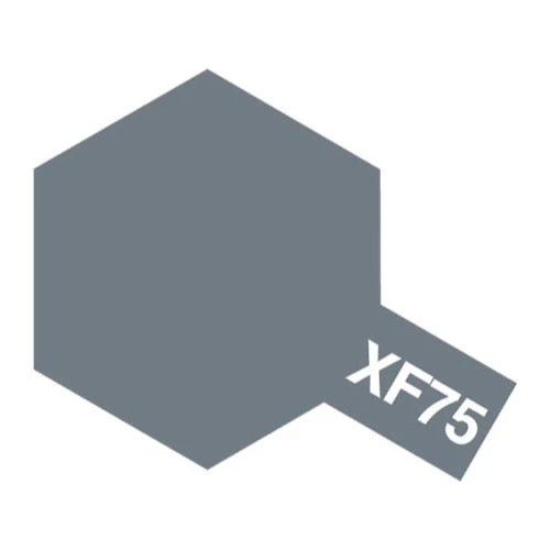 Tamiya 81775 Acrylic Paint XF-75 Flat JN Grey 10ml - Image 2