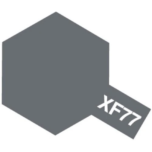 Tamiya 81777 Acrylic Paint XF-77 Flat IJN Grey 10ml - Image 2