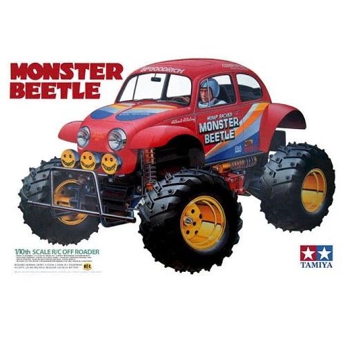 Tamiya 58618 Monster Beetle (2015) 1/10 RC Off Road Kit - Image 2