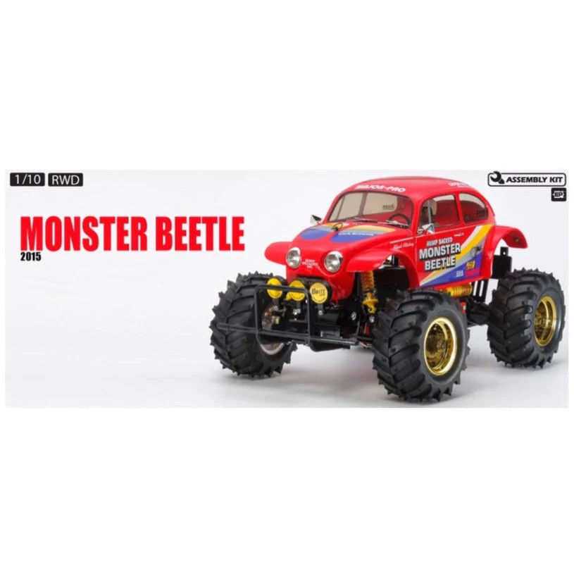 Tamiya 58618 Monster Beetle (2015) 1/10 RC Off Road Kit - Image 9