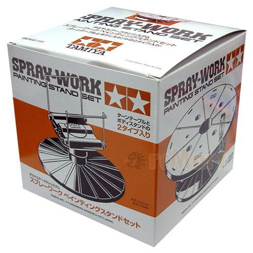 Tamiya 74522 Spray-Work Painting Turntable Stand Set - Image 3