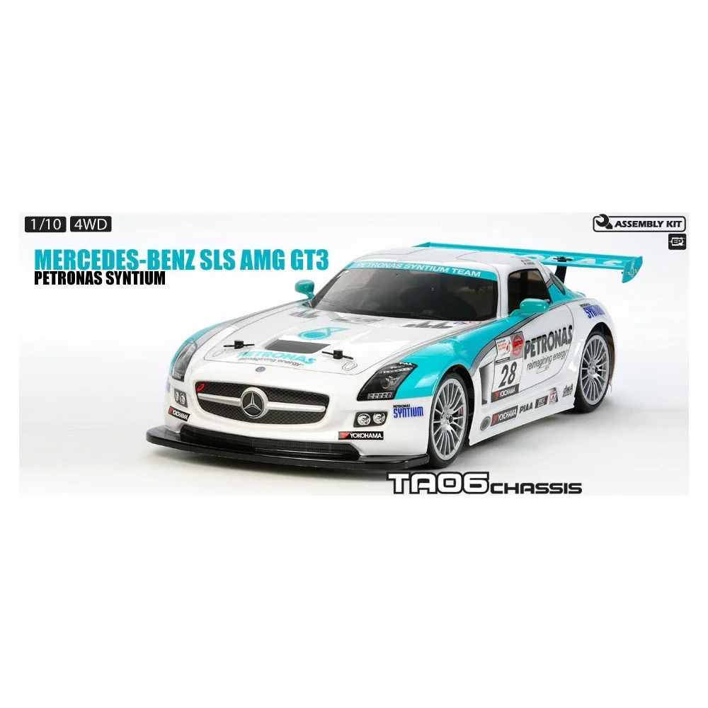 Tamiya 58561 Petronas SLS GT3 TA06 On-Road RC Kit - Image 2