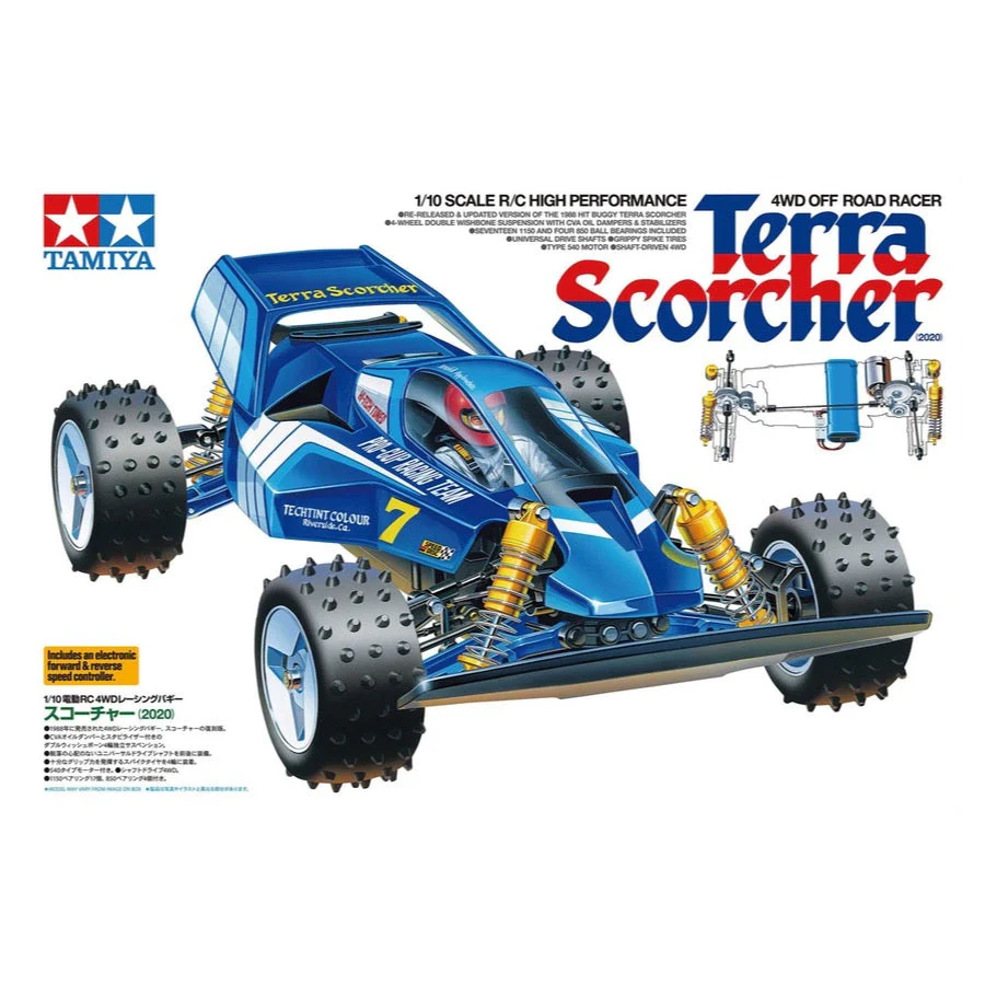 Tamiya T47442 1/10 Terra Scorcher (2020) RC Buggy Kit