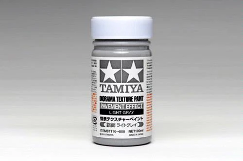 Tamiya 87116 Texture Paint Pavement Light Grey - Image 2