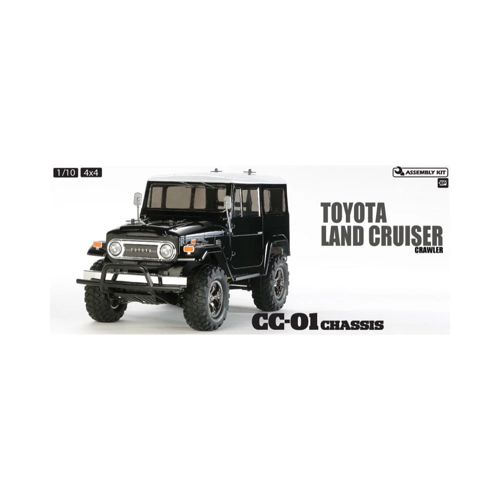 Tamiya 58564 Toyota Land Cruiser 40 Black Edition CC-01 1/10 RC Kit - Image 2