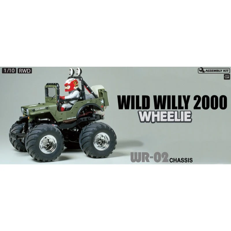 Tamiya 58242 Wild Willy 2 1/10 2WD Off Road RC Kit - Image 3