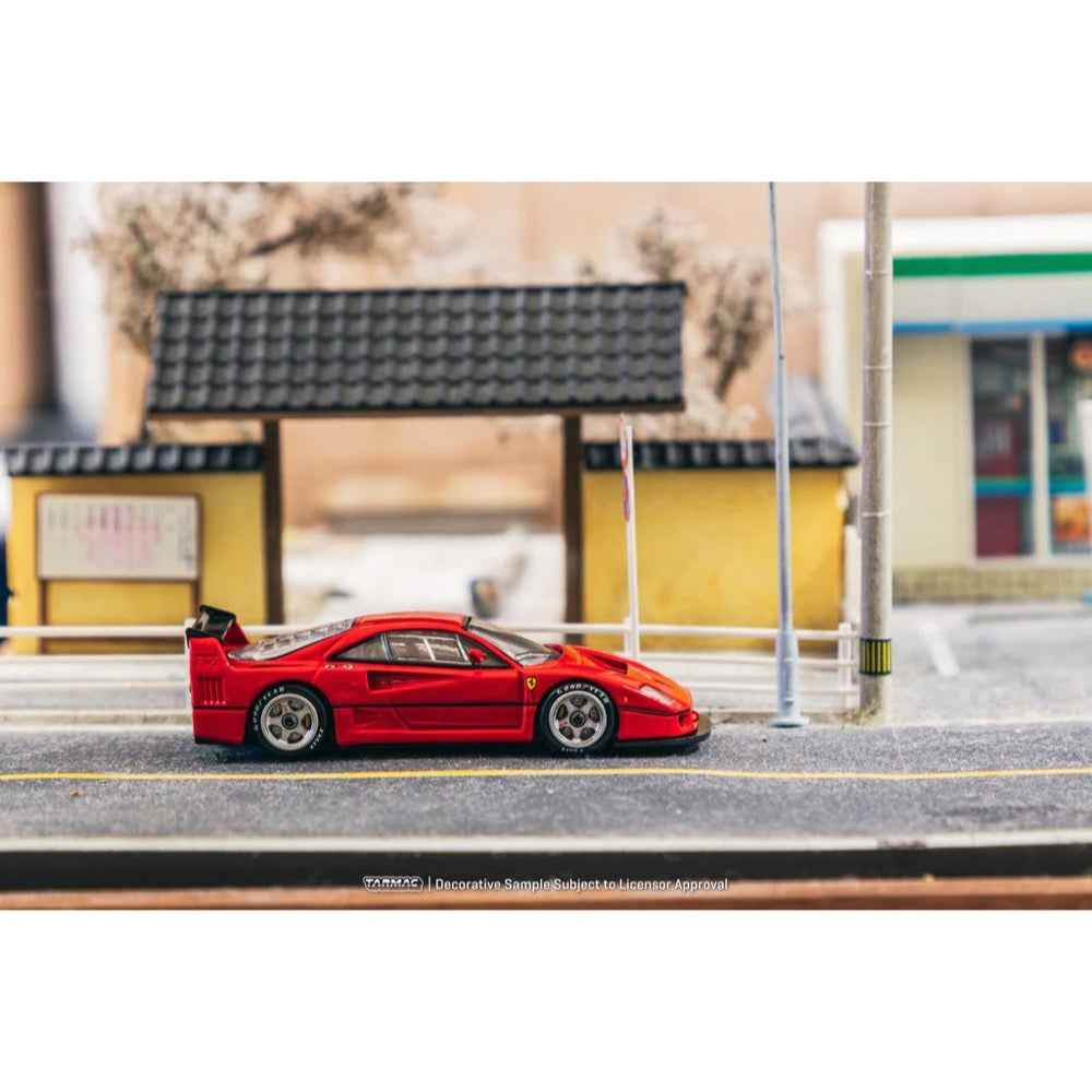 Tarmac Works 64R-075-RE 1/64 Ferrari F40 LM Red - Image 5