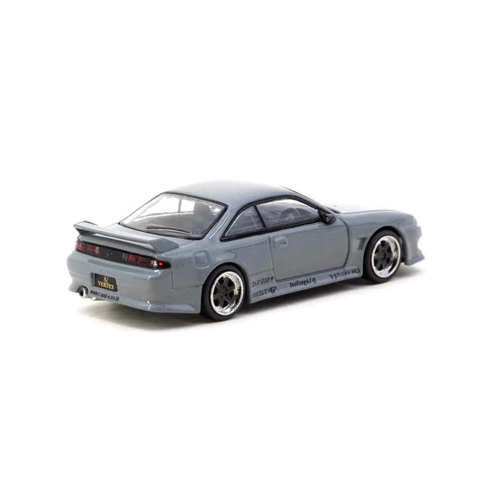 Tarmac Works T64G-018-GY 1/64 Vertex Silvia S14 Grey - Image 2