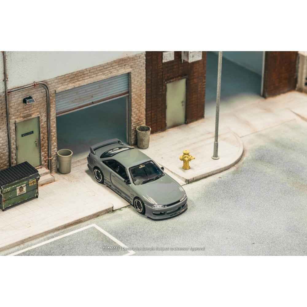 Tarmac Works T64G-018-GY 1/64 Vertex Silvia S14 Grey - Image 7