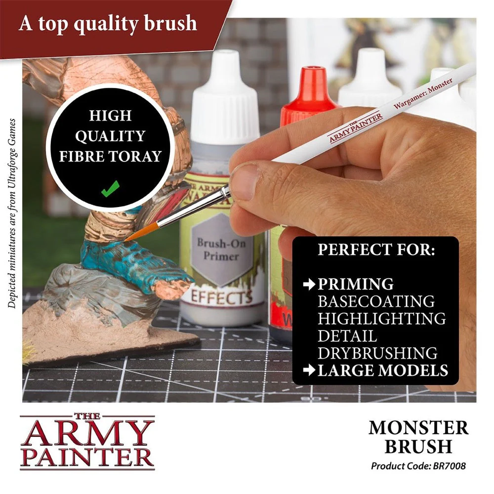 The Army Painter BR7008 Monster Wargamer Brush - Image 2