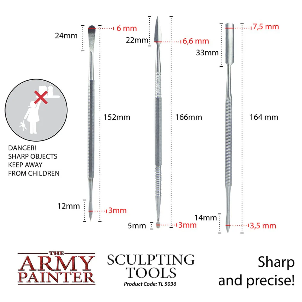 The Army Painter TL5036 Sculpting Tools - Image 2